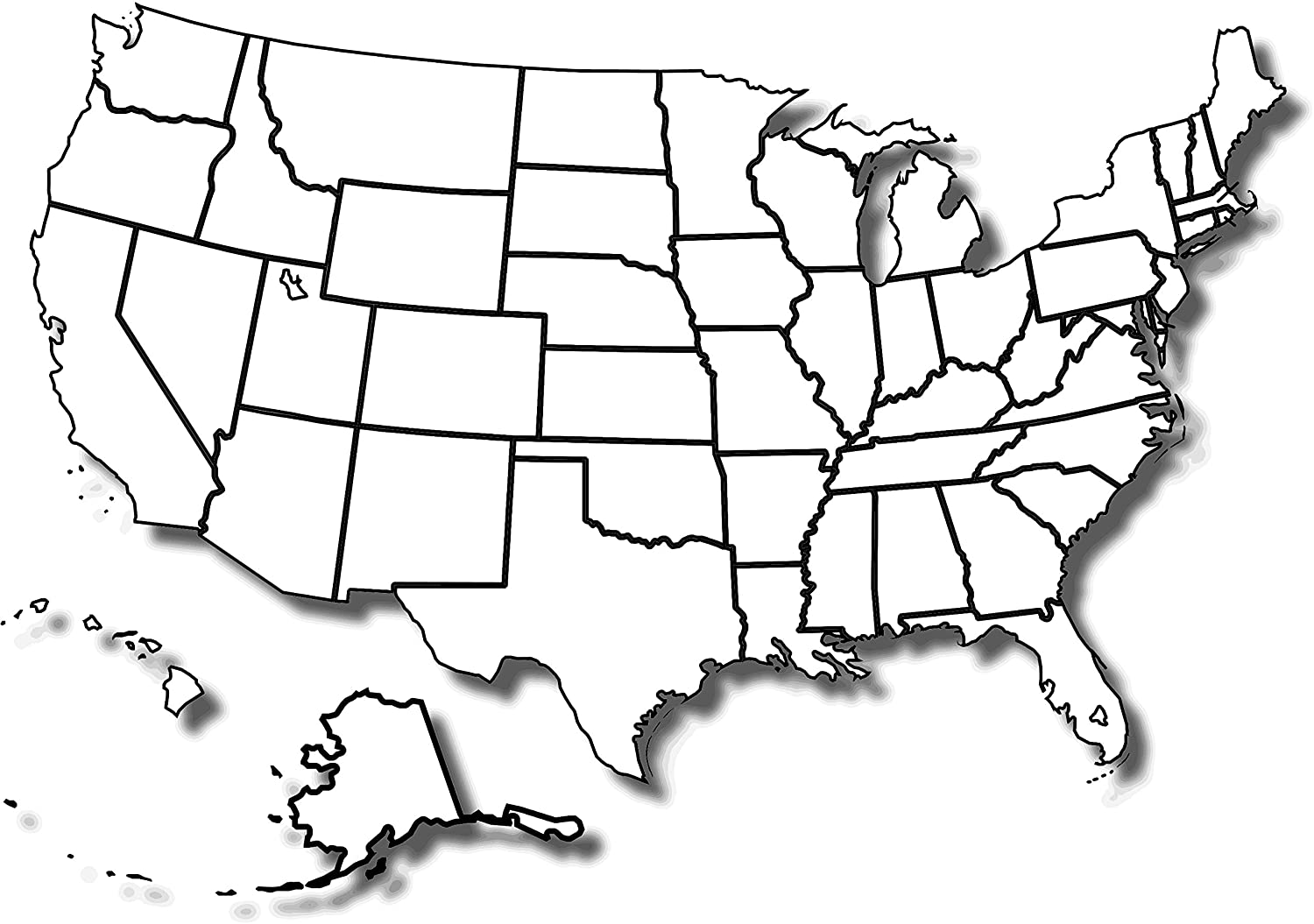 Detail Usa Map Free Nomer 34