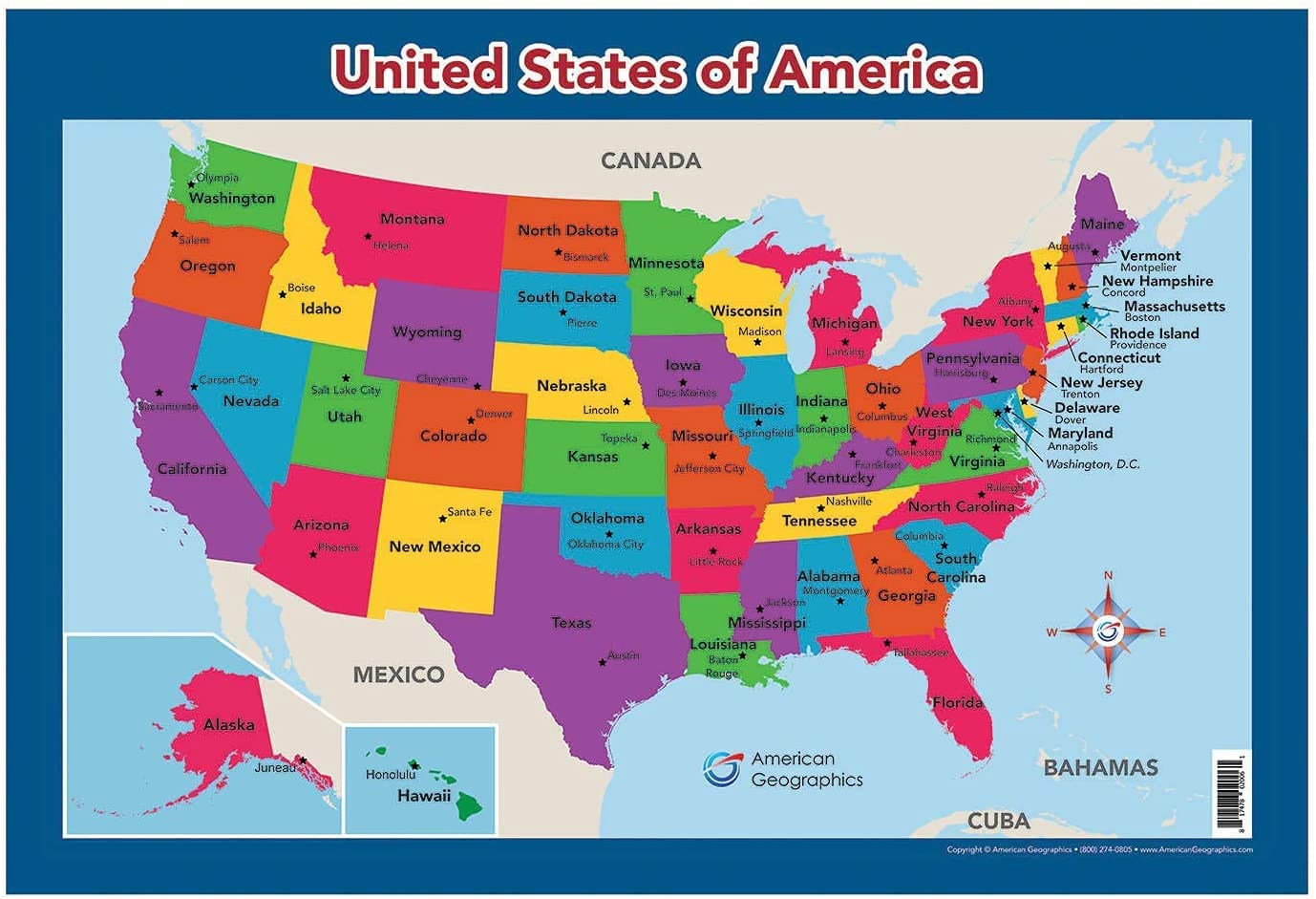 Detail Usa Map Image Nomer 5
