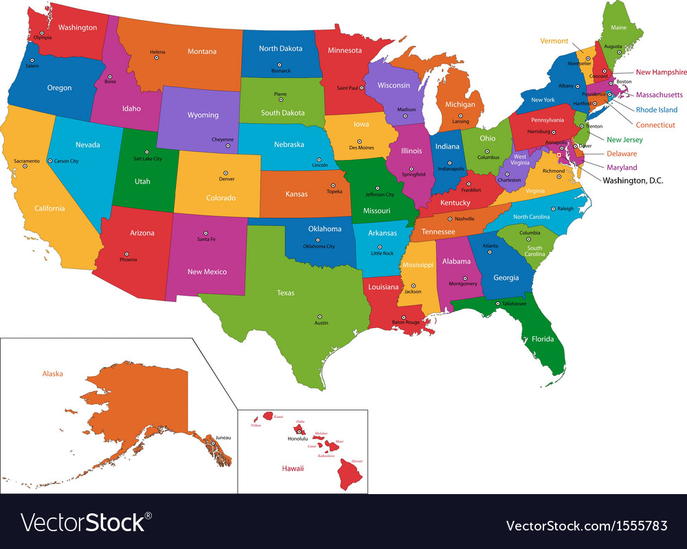 Detail Usa Map Images Nomer 14