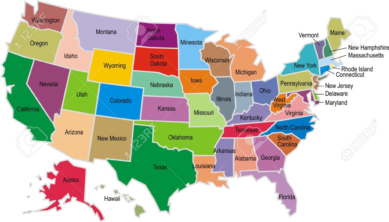 Detail Usa Map Images Free Nomer 11