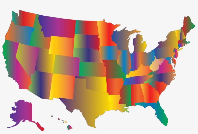 Detail Usa Map Transparent Nomer 33