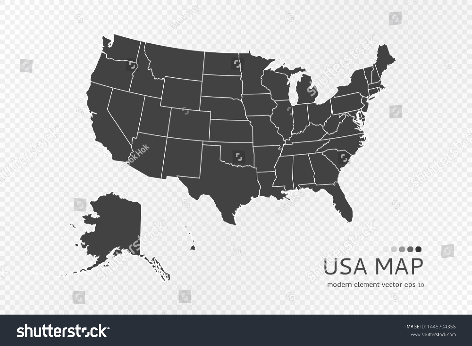 Detail Usa Map Transparent Nomer 43