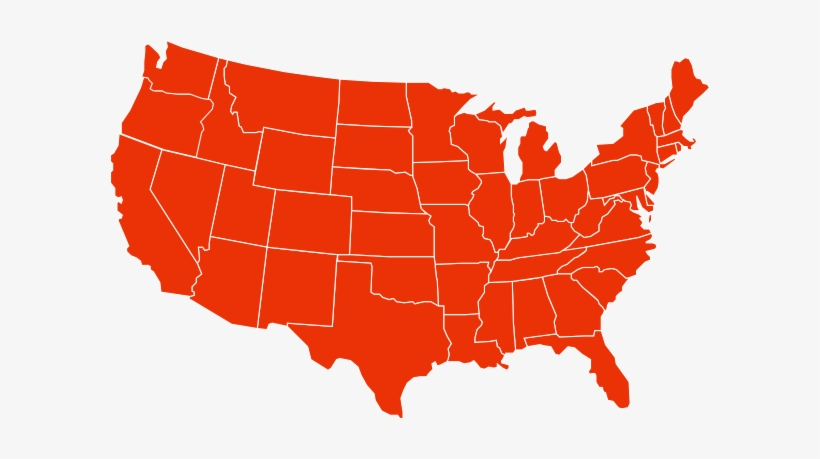 Detail Usa Map Transparent Nomer 53