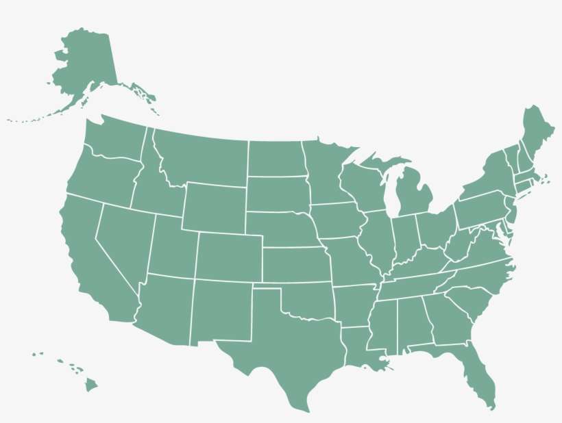 Detail Usa Map Transparent Background Nomer 12
