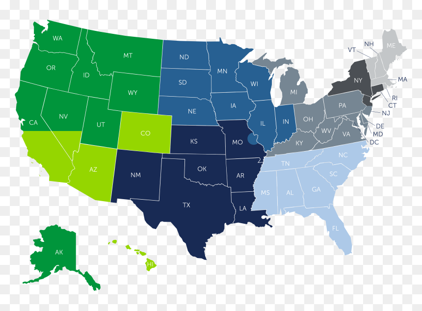 Detail Usa Map Transparent Background Nomer 35