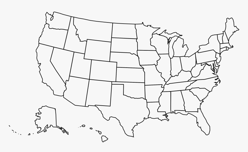 Detail Usa Map Transparent Background Nomer 5