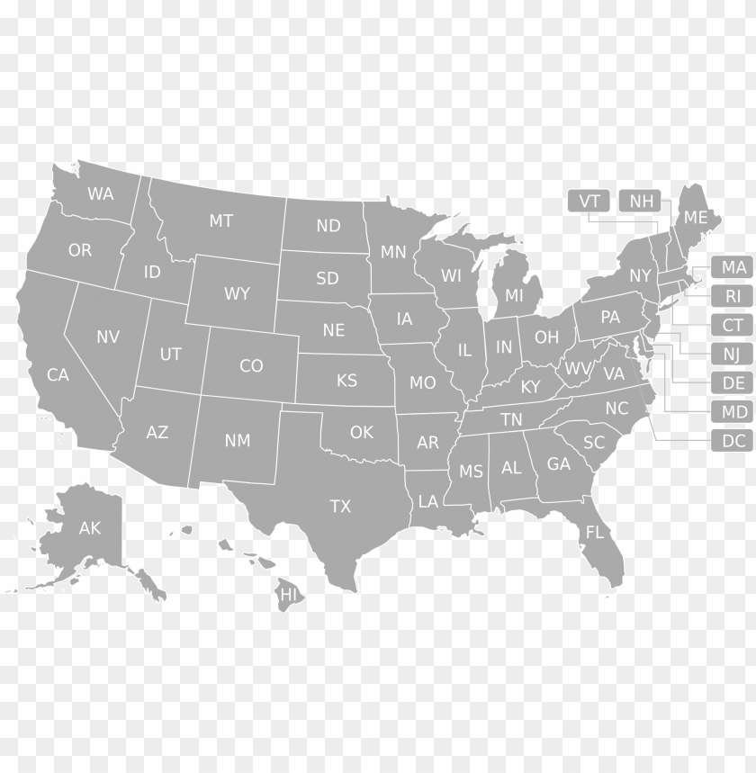 Detail Usa Map Transparent Background Nomer 42