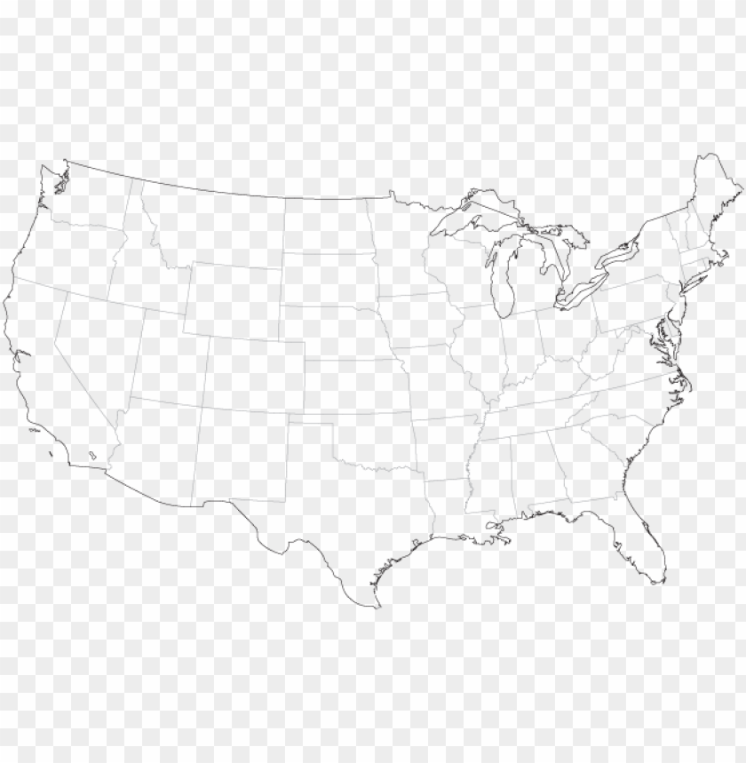 Detail Usa Map Transparent Background Nomer 51