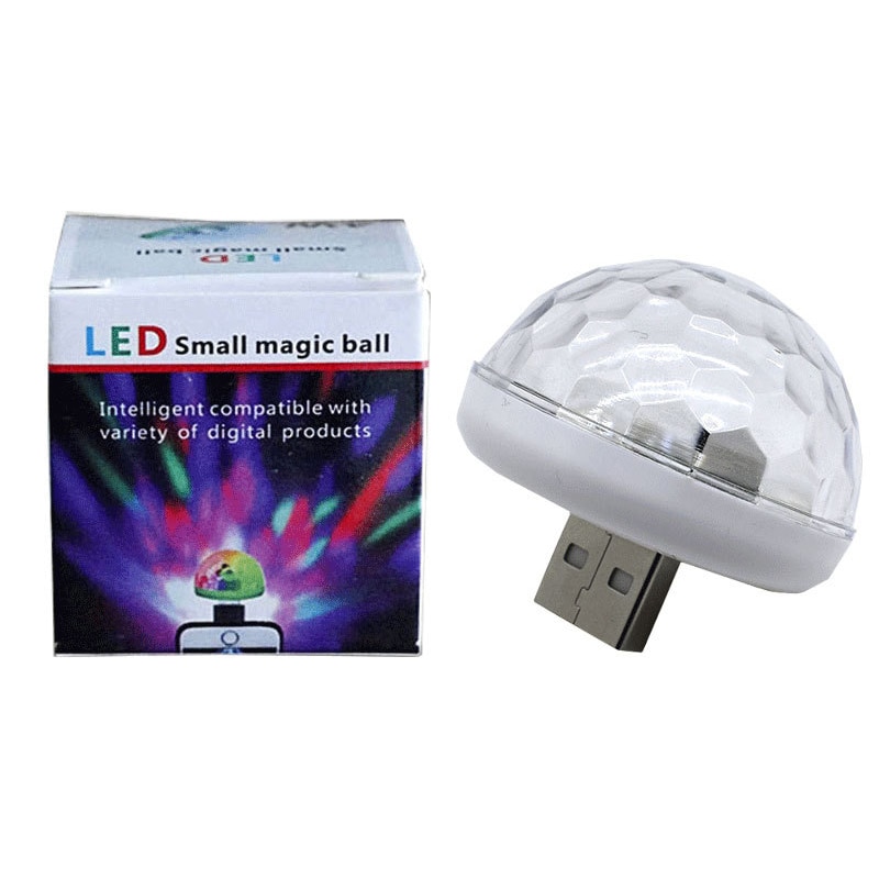 Detail Usb Party Lights Mini Disco Ball Nomer 14