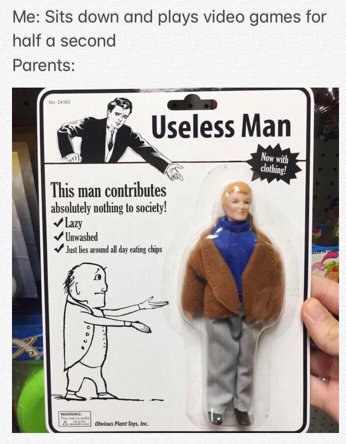 Download Useless Man Meme Nomer 2