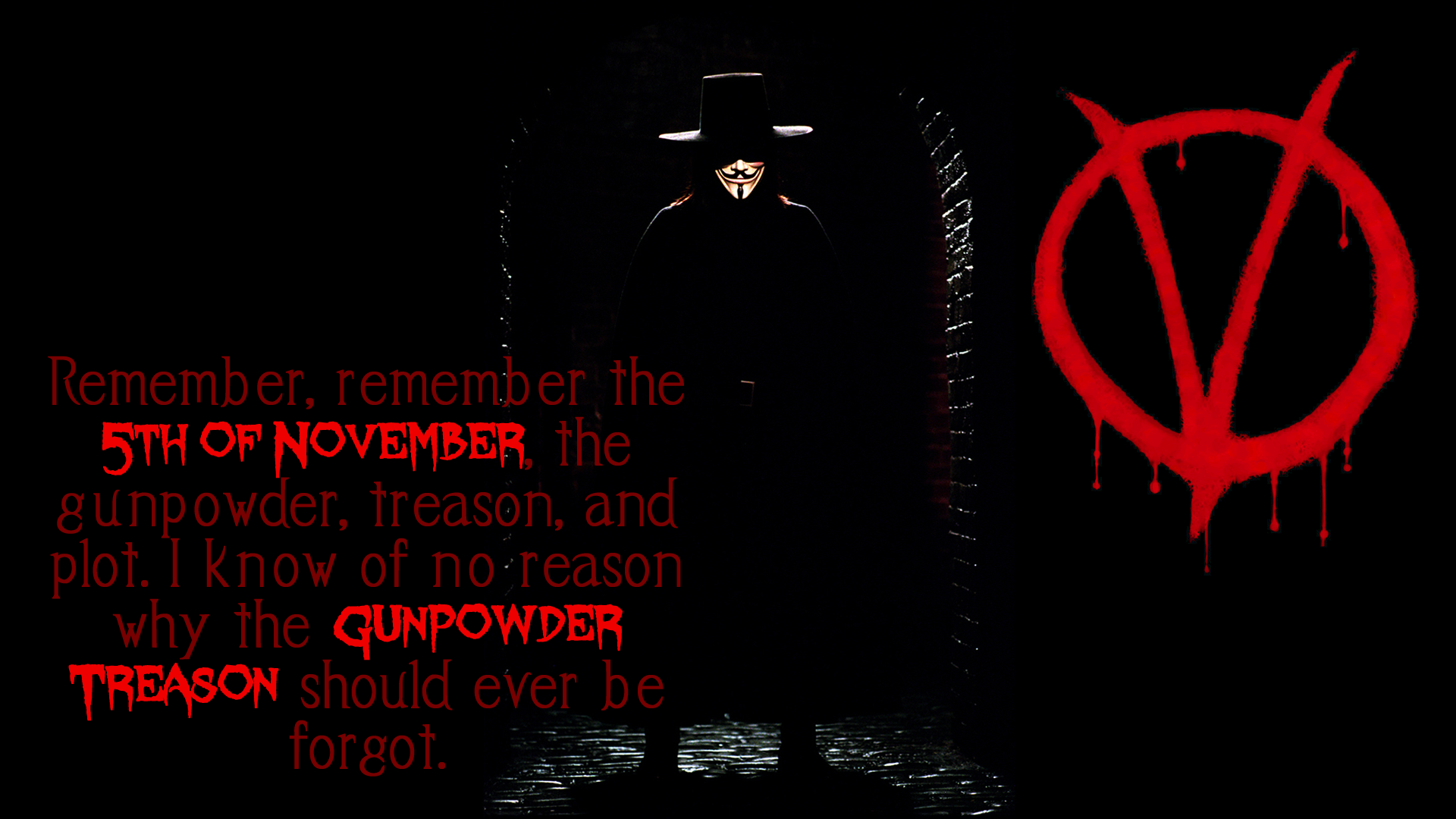 Detail V For Vendetta Wallpaper Hd Nomer 37