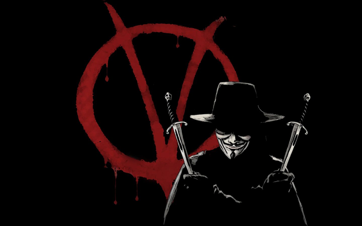 Detail V For Vendetta Wallpaper Hd Nomer 55