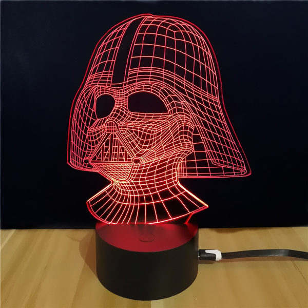 Detail Vader 3d Lamp Nomer 2