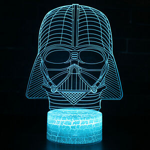 Detail Vader 3d Lamp Nomer 13