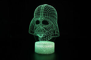 Detail Vader 3d Lamp Nomer 17