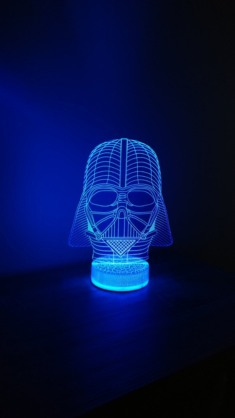 Detail Vader 3d Lamp Nomer 19