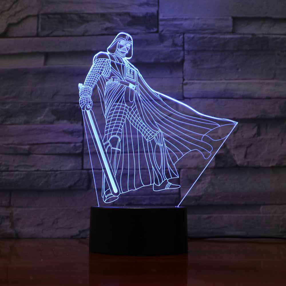 Detail Vader 3d Lamp Nomer 21