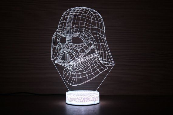 Detail Vader 3d Lamp Nomer 24