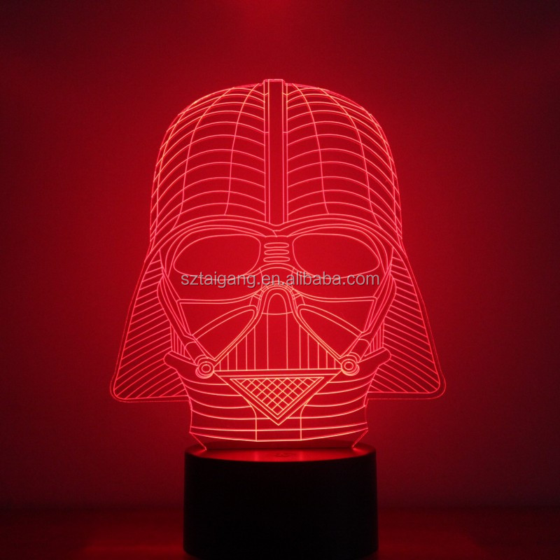 Detail Vader 3d Lamp Nomer 34