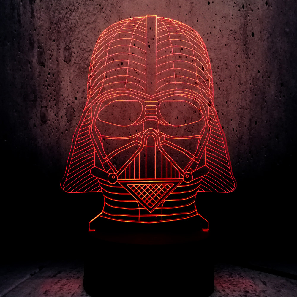 Detail Vader 3d Lamp Nomer 41
