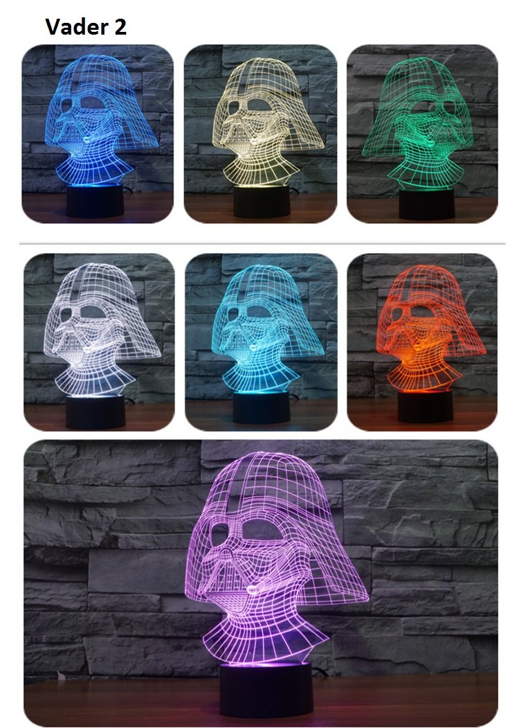 Detail Vader 3d Lamp Nomer 42