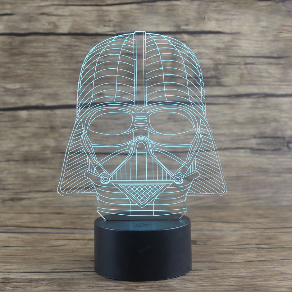 Detail Vader 3d Lamp Nomer 55