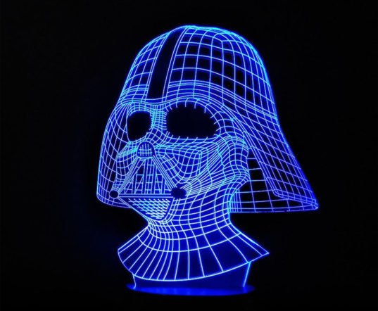 Detail Vader 3d Lamp Nomer 9