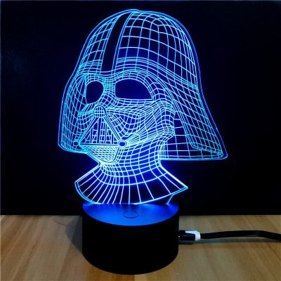 Detail Vader 3d Lamp Nomer 10