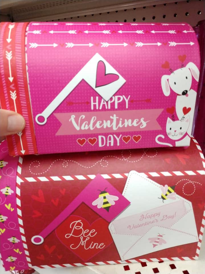 Detail Valentine Mailbox Dollar Tree Nomer 4