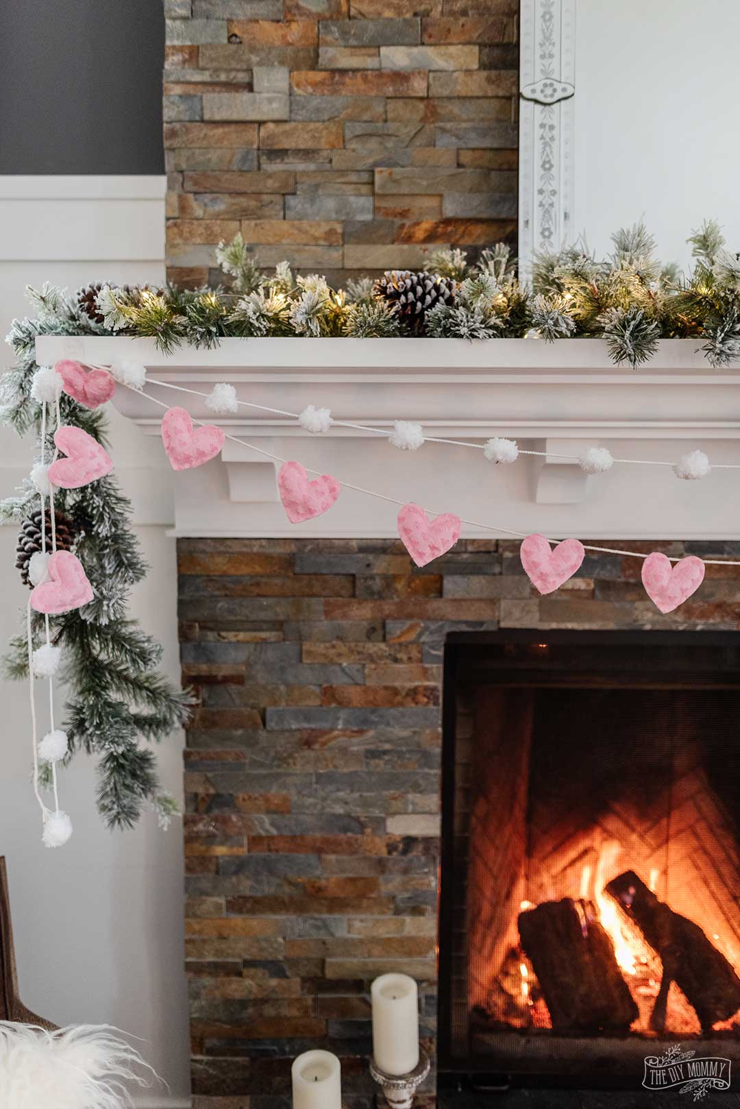 Detail Valentines Day Banner For Fireplace Nomer 28