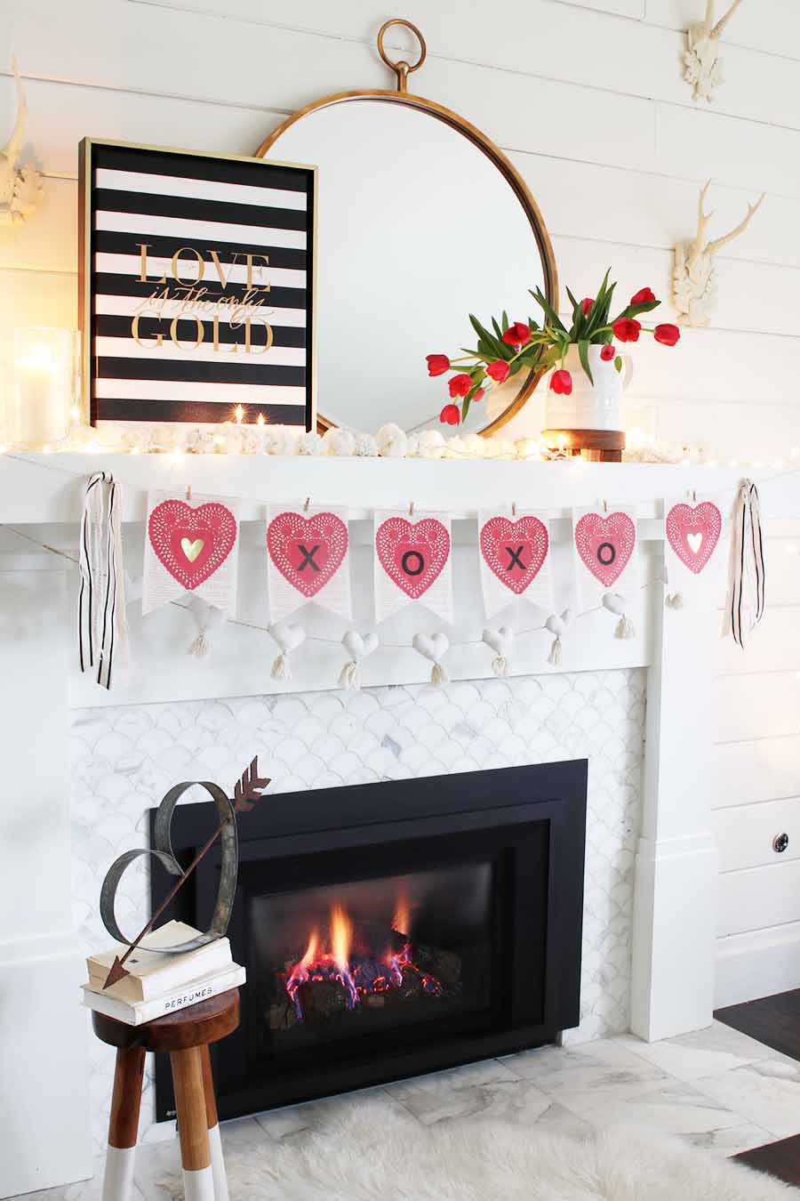 Detail Valentines Day Banner For Fireplace Nomer 9