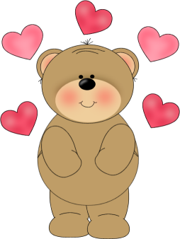 Detail Valentines Day Bear Clipart Nomer 12