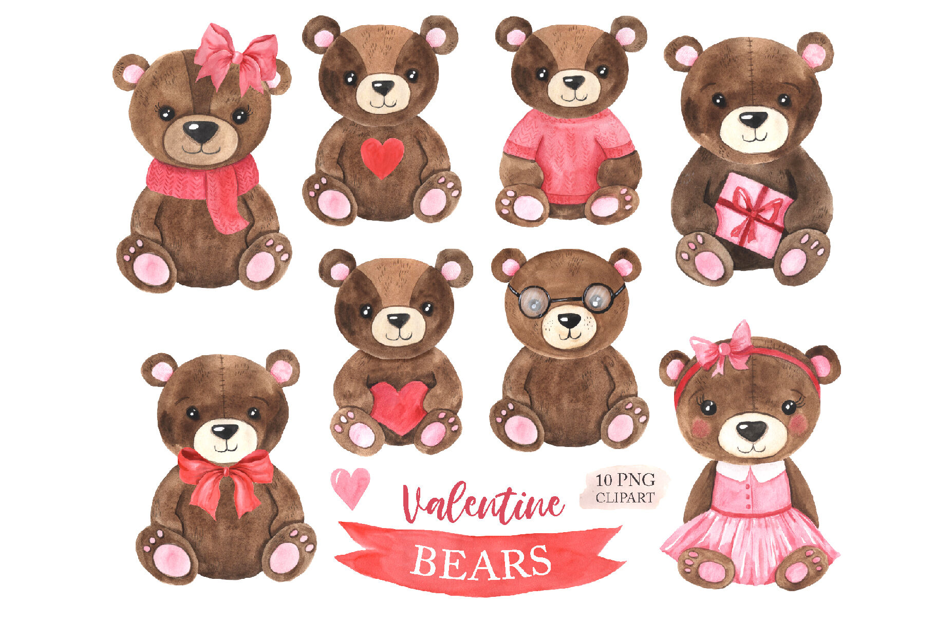 Detail Valentines Day Bear Clipart Nomer 16