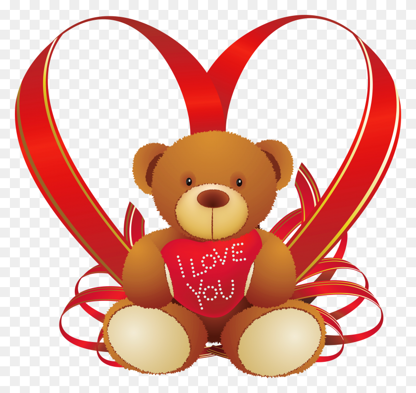 Detail Valentines Day Bear Clipart Nomer 43