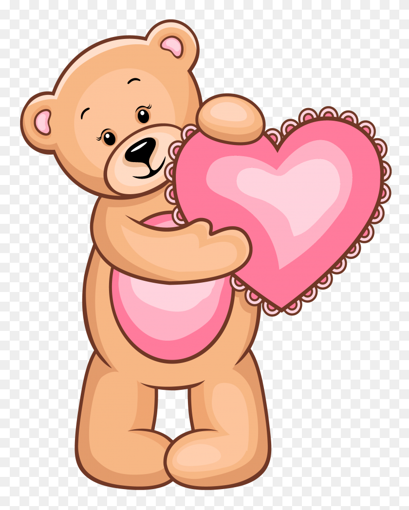 Detail Valentines Day Bear Clipart Nomer 7