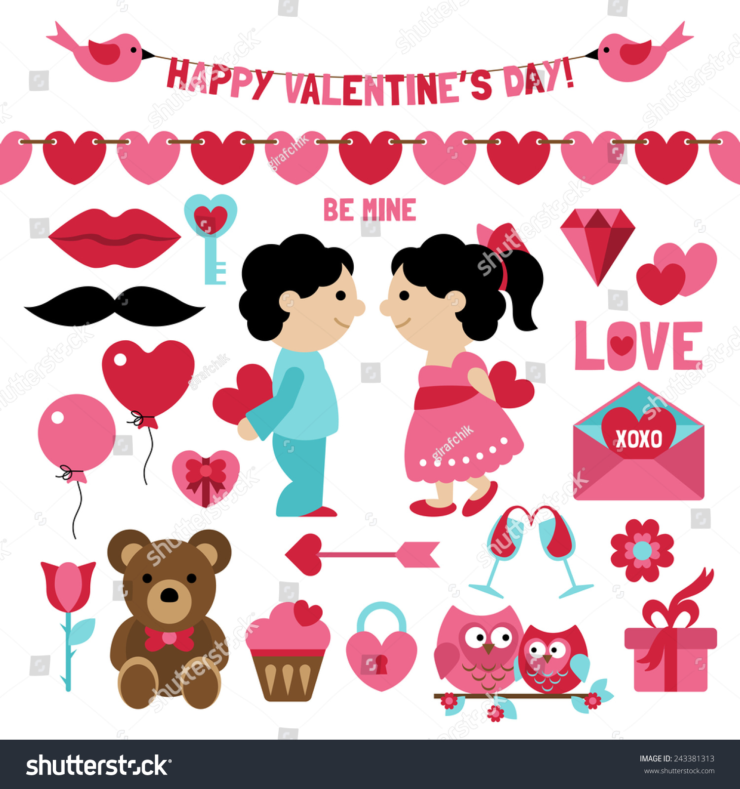 Detail Valentines Day Cliparts Nomer 22