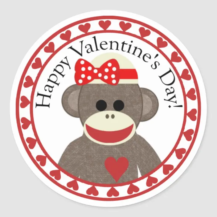 Detail Valentines Sock Monkey Nomer 10