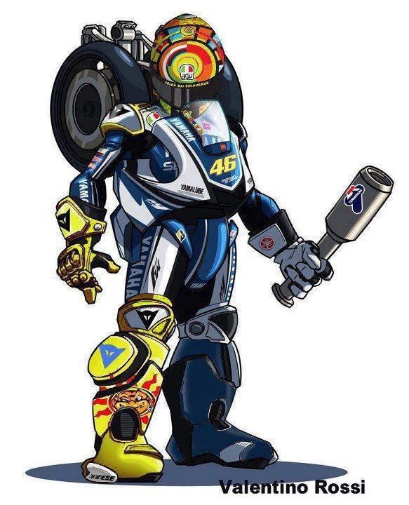 Detail Valentino Rossi Animasi Nomer 6