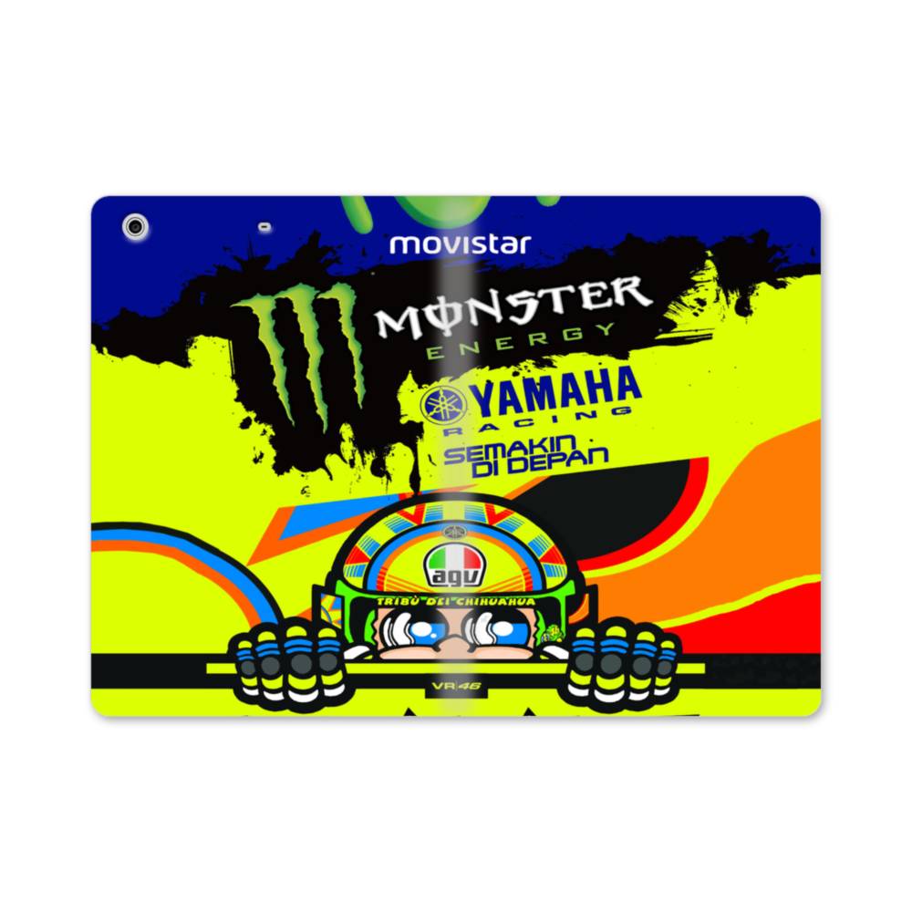 Detail Valentino Rossi Kartun Movistar Nomer 25