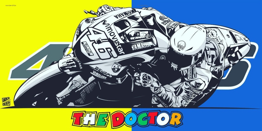 Detail Valentino Rossi Vector Nomer 16