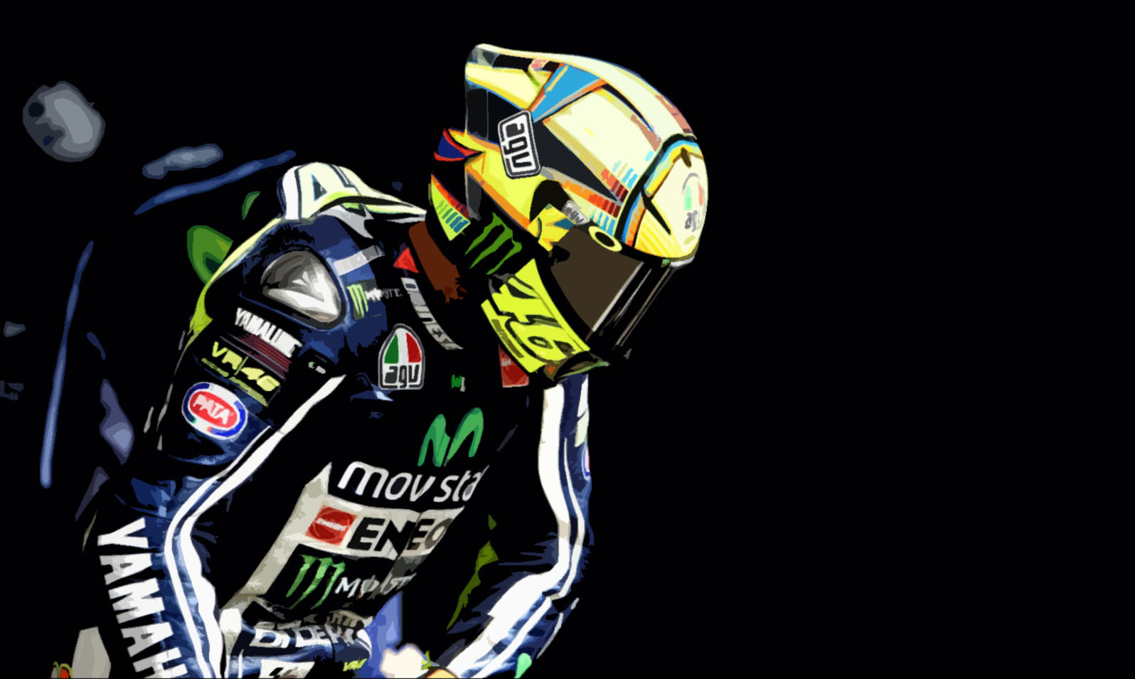 Detail Valentino Rossi Vector Nomer 47