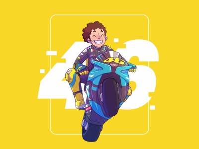 Detail Valentino Rossi Vector Nomer 58