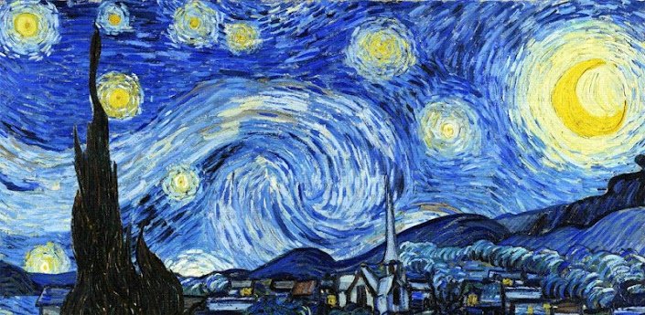 Detail Van Gogh Starry Night Hd Nomer 12