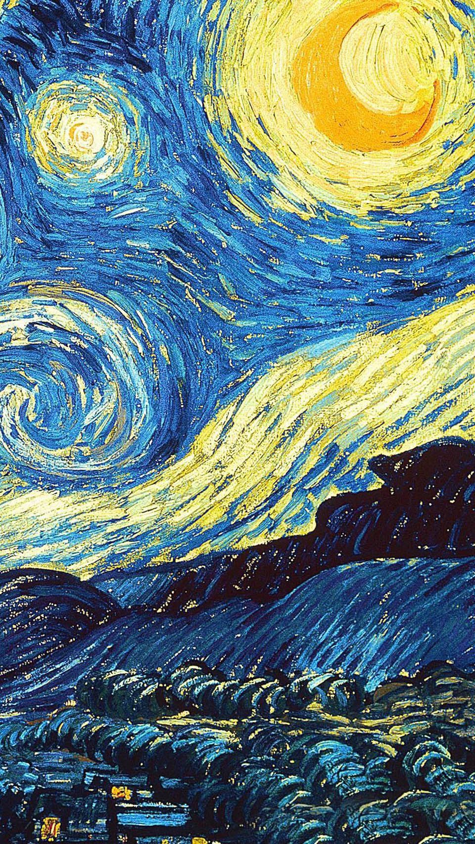 Detail Van Gogh Starry Night Hd Nomer 17