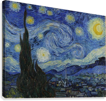 Detail Van Gogh Starry Night Hd Nomer 28