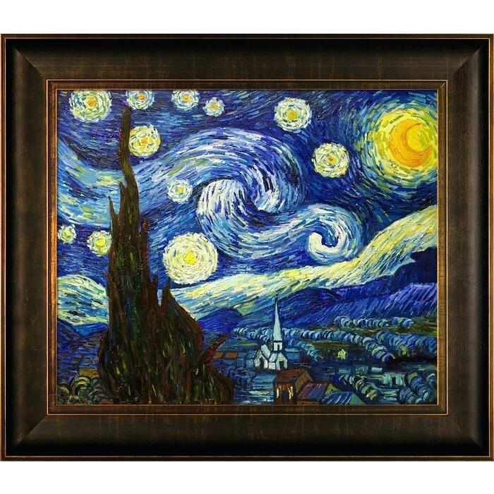 Detail Van Gogh Starry Night Hd Nomer 34