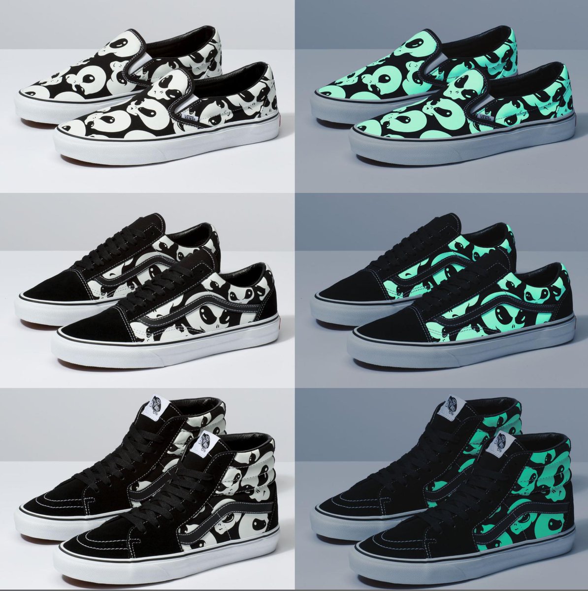 Detail Vans Alien Ghost Nomer 2