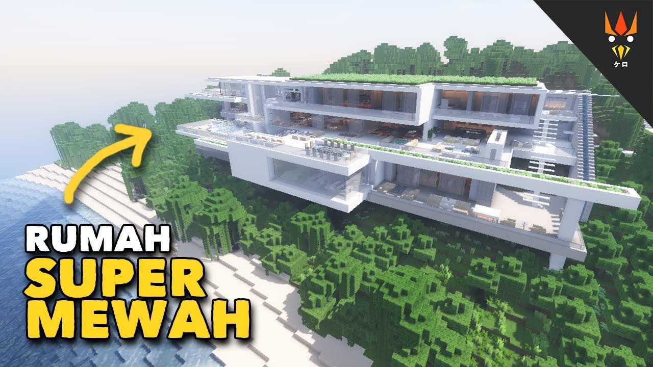 Detail Rumah Bagus Minecraft Nomer 15