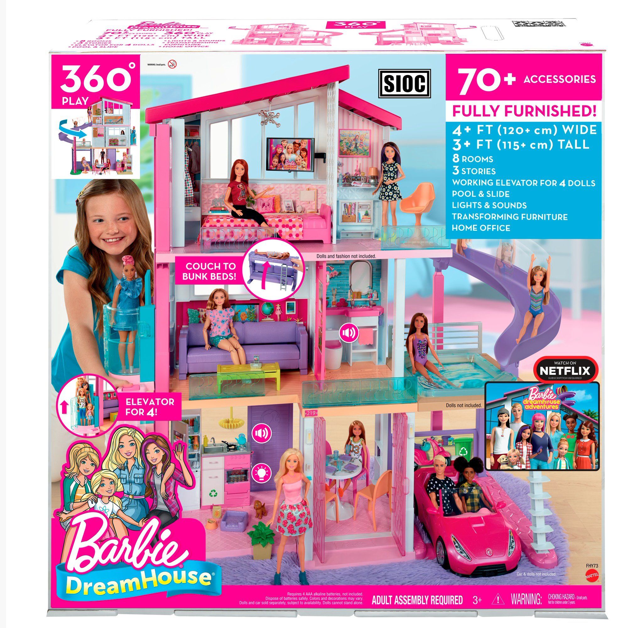 Detail Rumah Barbie Dream House Nomer 7
