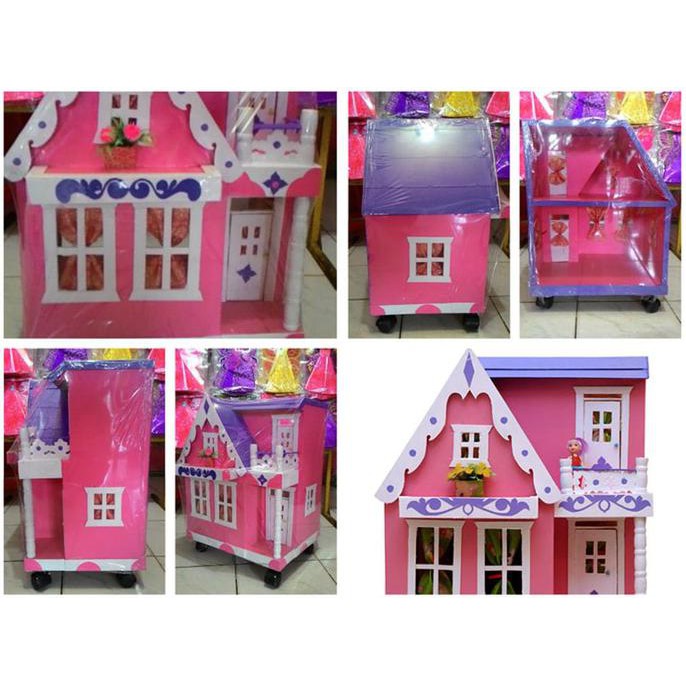 Detail Rumah Barbie Kayu Nomer 18